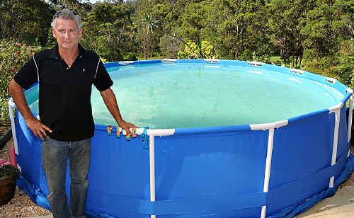Steve Bickerson will need to pay more than $1000 to fence this $400 pool on his Chatsworth rental property. Steve Bickerson will need to pay more than $1000 to fence this $400 pool on his Chatsworth rental property.